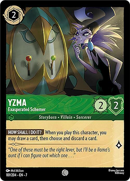 Yzma - Cospiratrice Esasperata Card Front