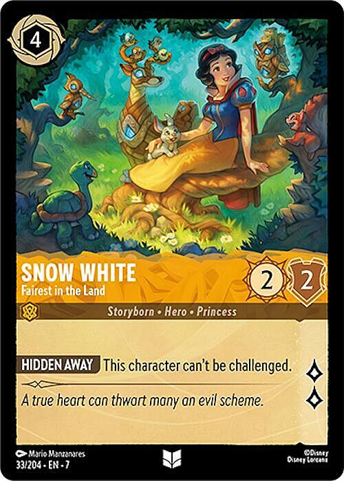 Snow White - Fairest in the Land Card Front