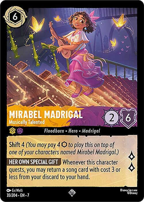 Mirabel Madrigal - Musicista Dotata Card Front