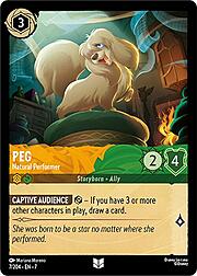 Peg - Natural Performer
