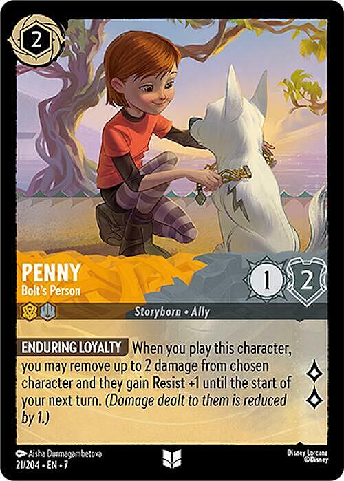 Penny - Bolt's Person Card Front