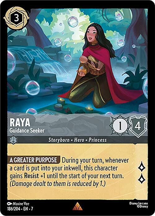 Raya - Guidance Seeker Card Front