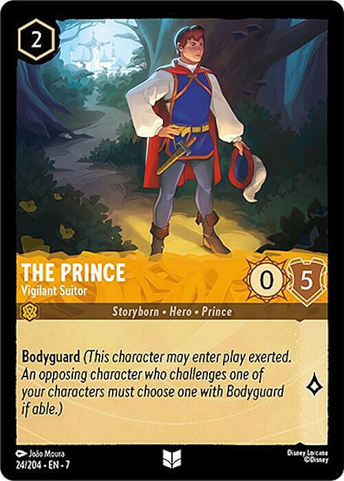 The Prince - Vigilant Suitor Card Front