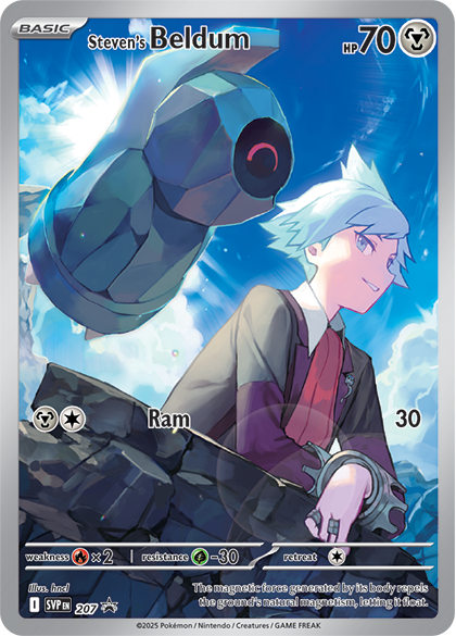 Steven's Beldum Card Front