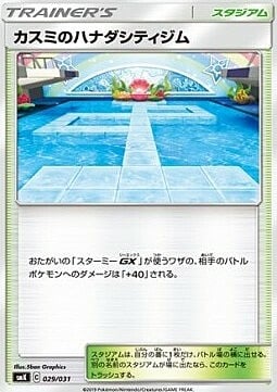 Misty's Cerulean City Gym Card Front
