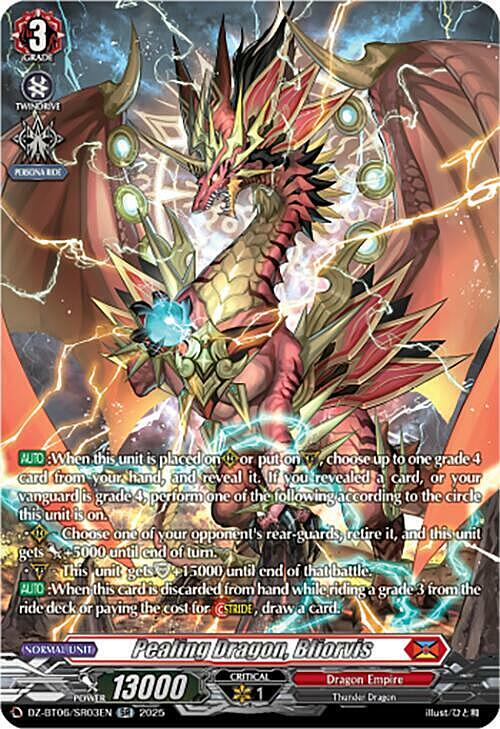 Pealing Dragon, Bliorvis Card Front