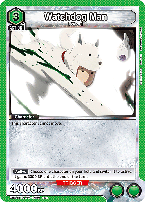 Watchdog Man Card Front