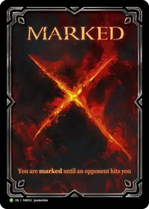 Marked Card Front
