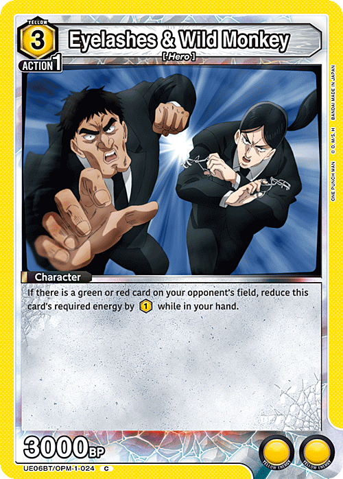 Eyelashes & Wild Monkey Card Front