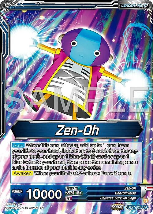 Zen-Oh // Zen-Oh, One Who Wipes Away Card Front