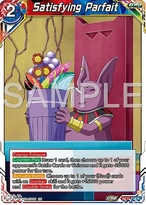 Satisfying Parfait Card Front