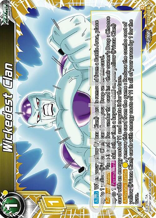 Wickedest Clan Card Front