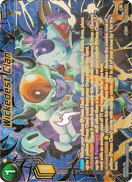 Wickedest Clan Card Front