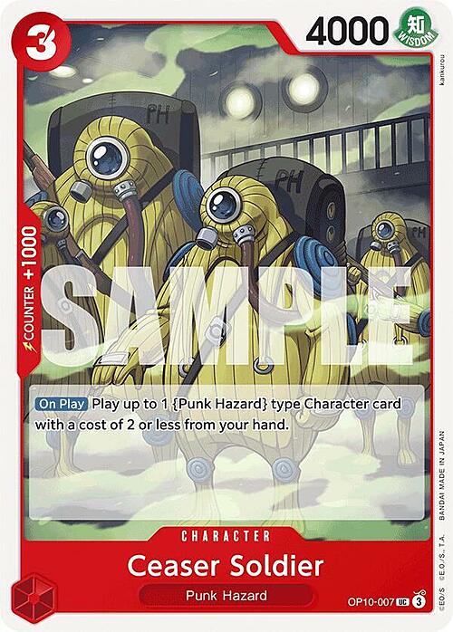 Ceaser Soldier Card Front