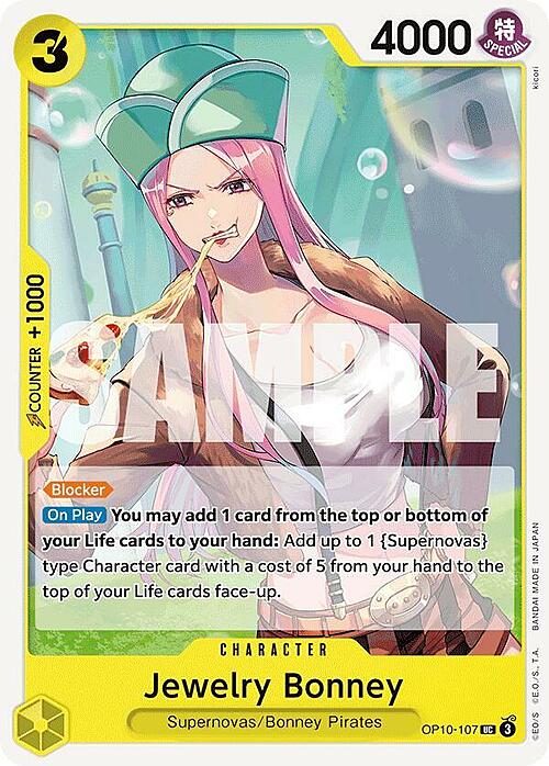 Jewelry Bonney Card Front