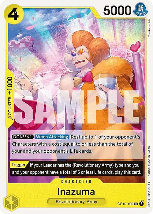 Inazuma Card Front
