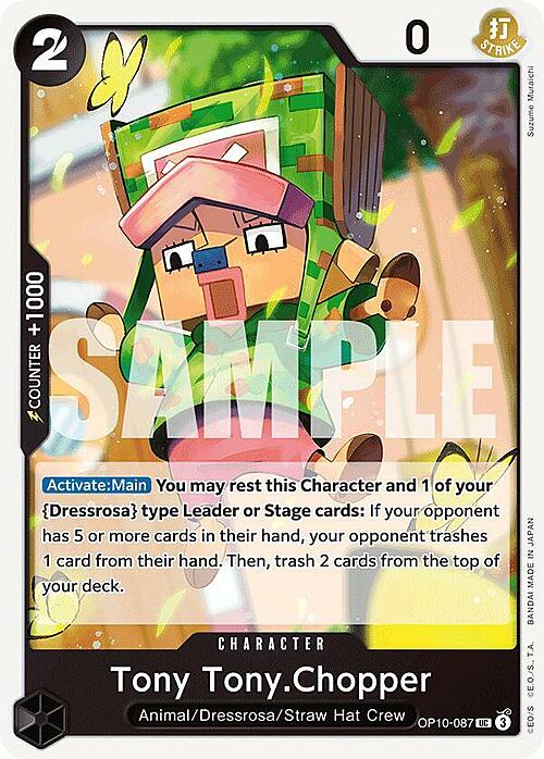Tony Tony.Chopper Card Front