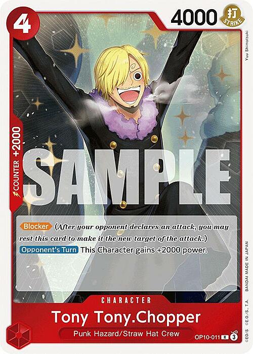Tony Tony.Chopper Card Front