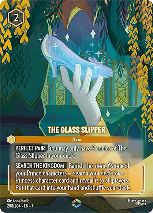 The Glass Slipper Card Front