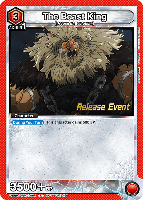The Beast King Card Front