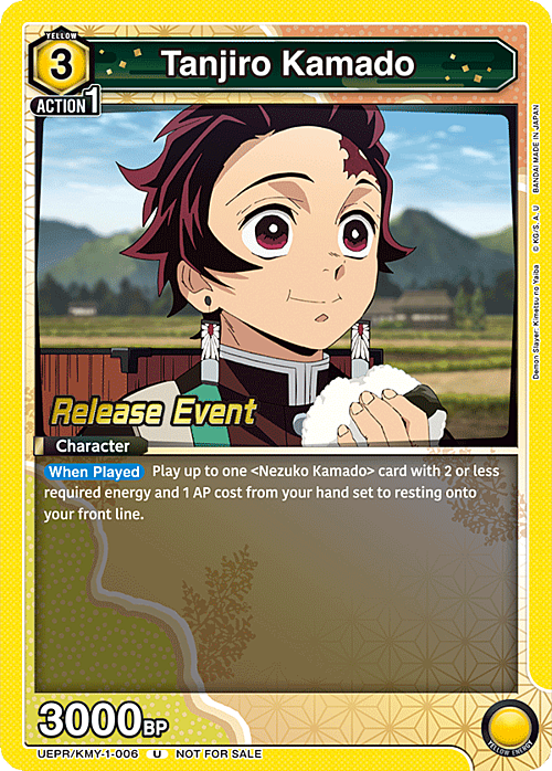 Tanjiro Kamado Card Front
