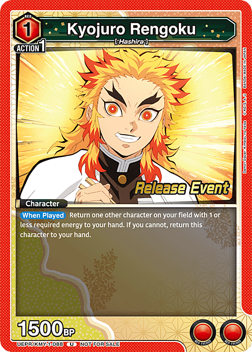 Kyojuro Rengoku Card Front