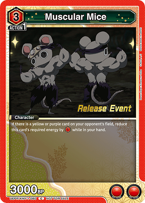 Muscular Mice Card Front