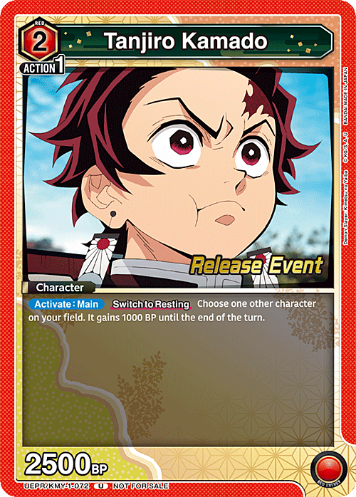 Tanjiro Kamado Card Front