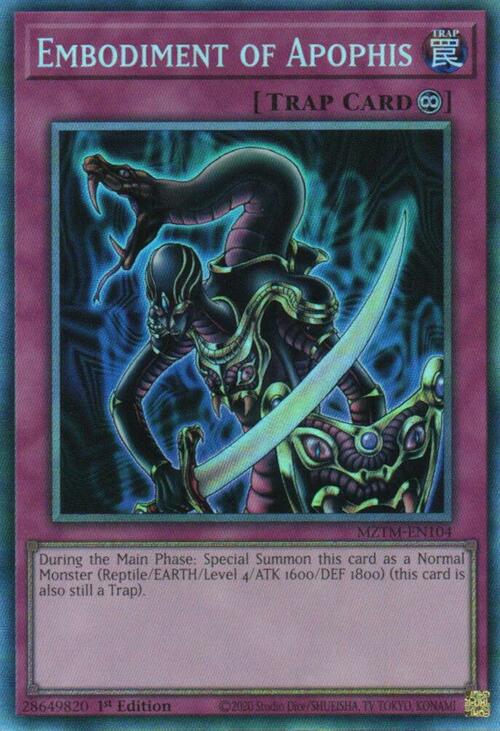 Embodiment of Apophis Card Front