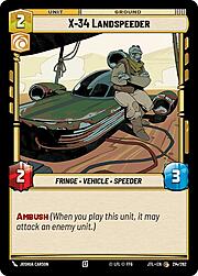 X-34 Landspeeder