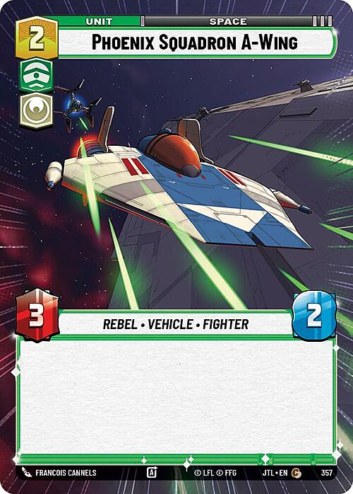 Phoenix Squadron A-Wing Card Front