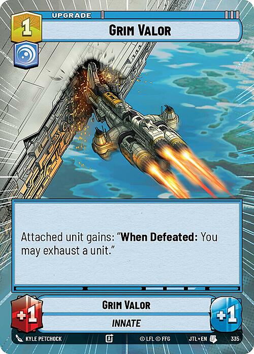Grim Valor Card Front