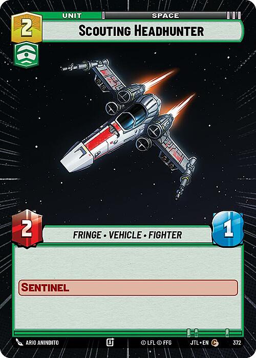 Scouting Headhunter Card Front