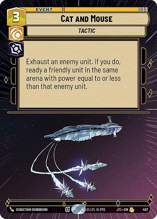 Cat and Mouse Card Front