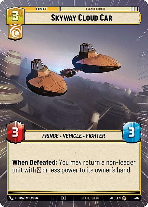 Skyway Cloud Car Card Front