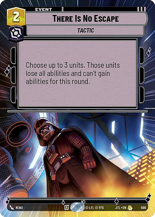 Non Hai Scampo Card Front