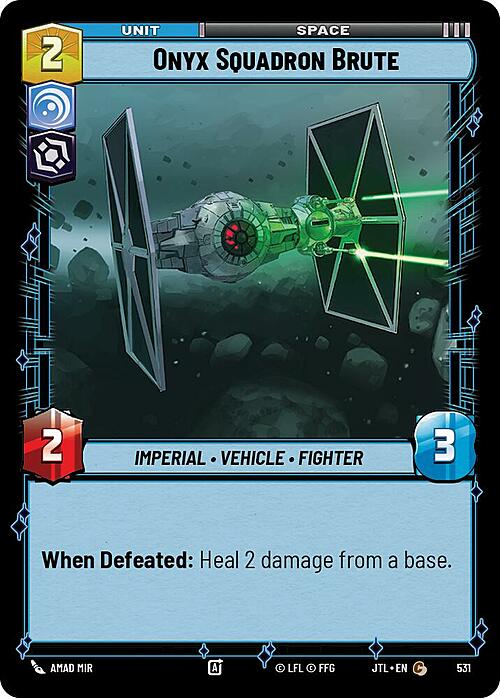 Onyx Squadron Brute Card Front