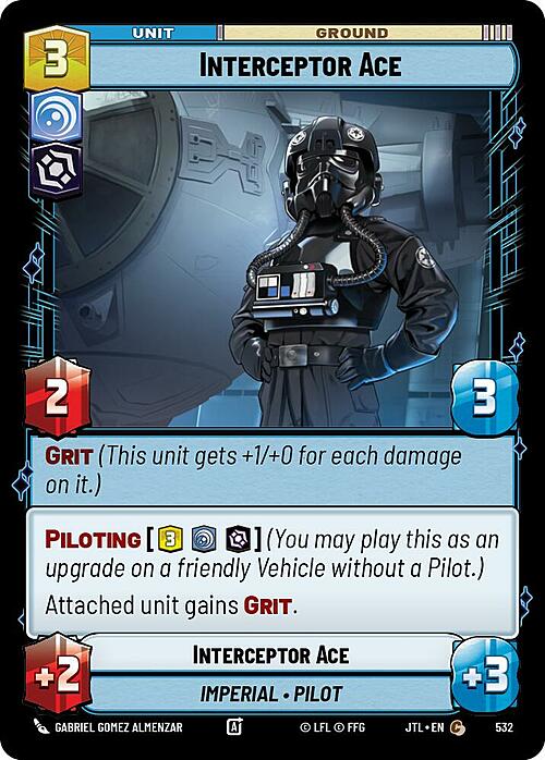 Interceptor Ace Card Front