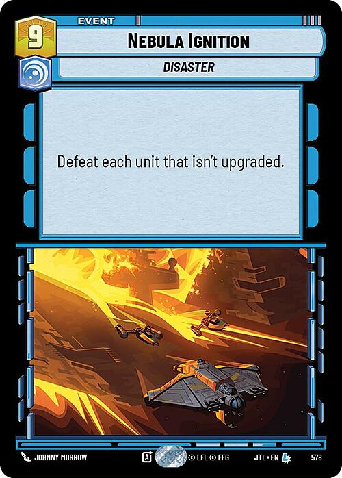 Esplosione della Nebulosa Card Front