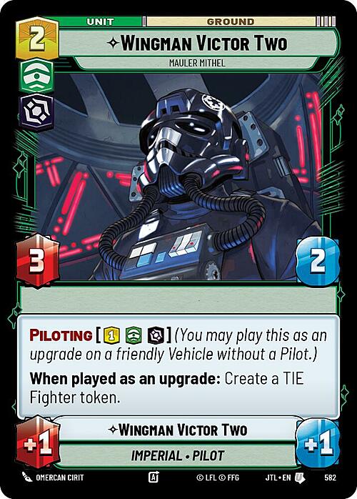Wingman Victor Two - Mauler Mithel Card Front