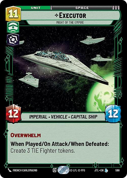 Executor - Might of the Empire Card Front