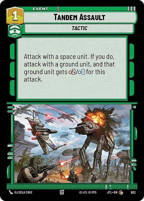 Tandem Assault Card Front