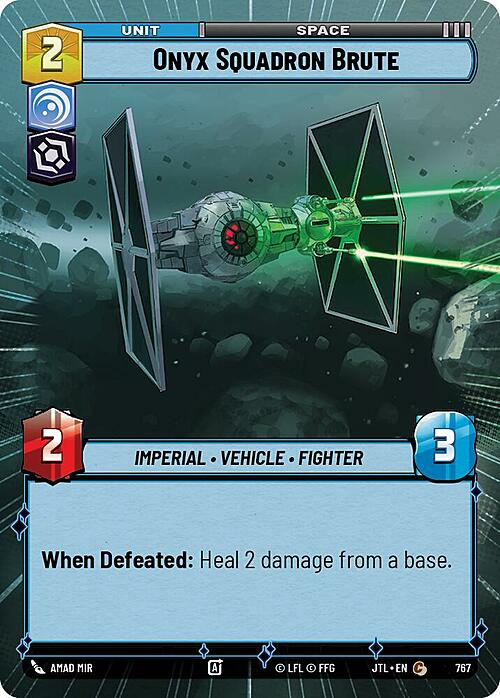 Onyx Squadron Brute Card Front