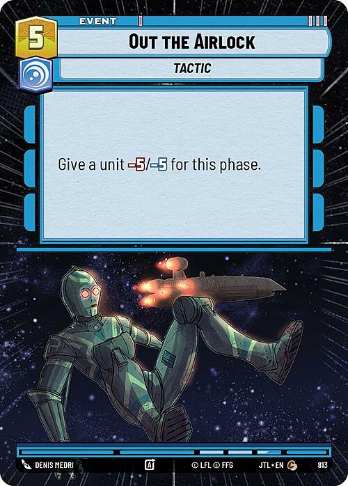 Out the Airlock Card Front