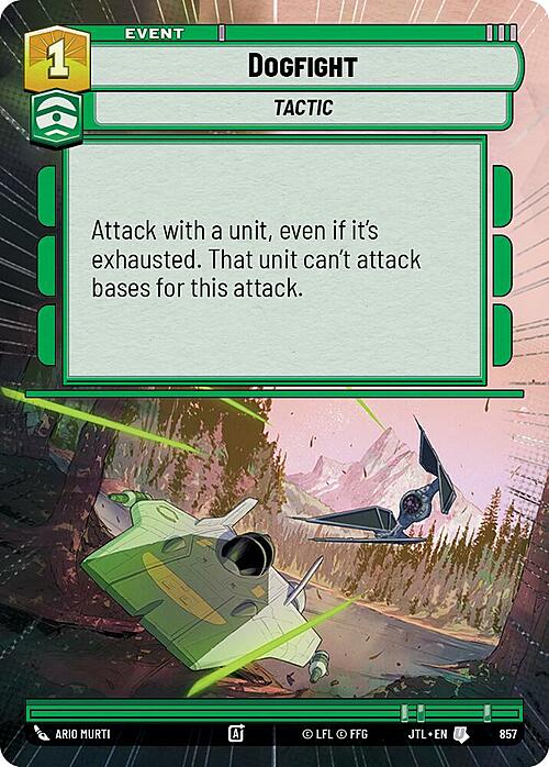 Schermaglia Aerea Card Front