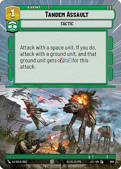 Tandem Assault Card Front