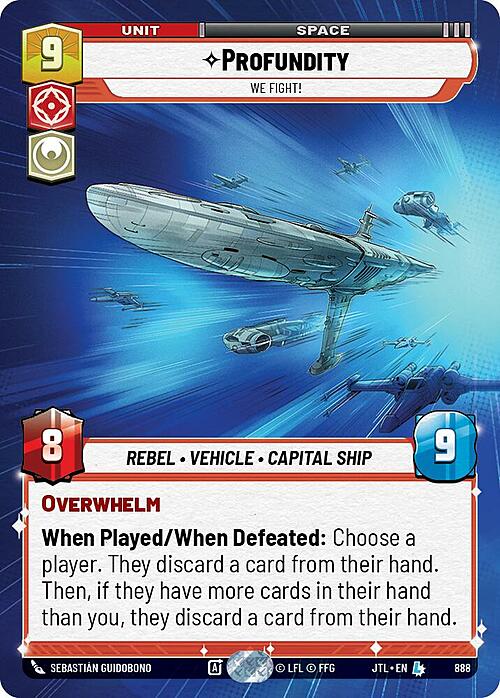 Profundity, Io Dico Di Combattere! Card Front