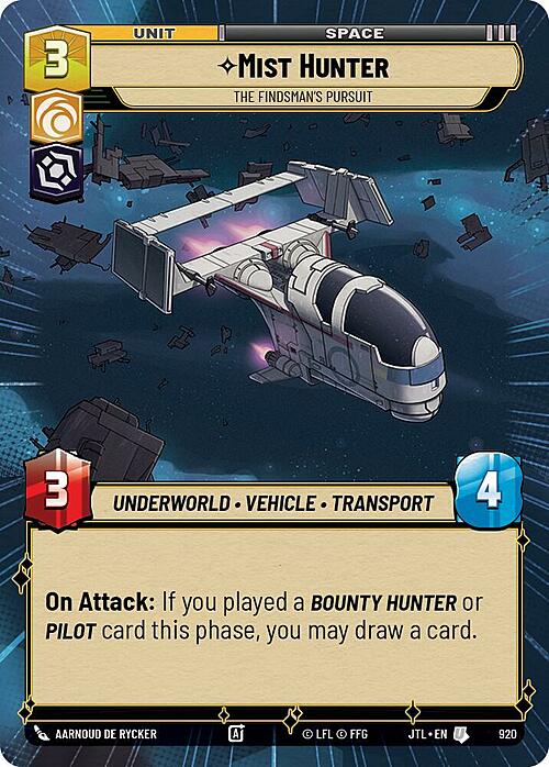 Mist Hunter - The Findsman's Pursuit Card Front