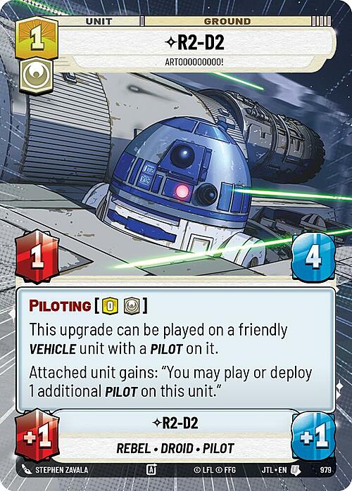 R2-D2 - Artooooooooo! Card Front