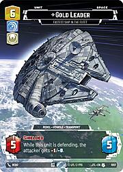 Gold Leader - Fastest Ship in the Fleet
